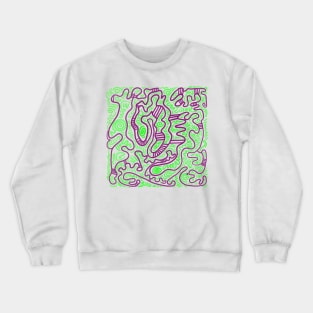 Maze design Crewneck Sweatshirt